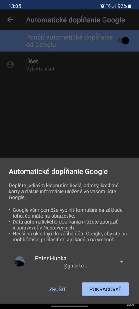 Nástroj Automatické dopĺňanie Google