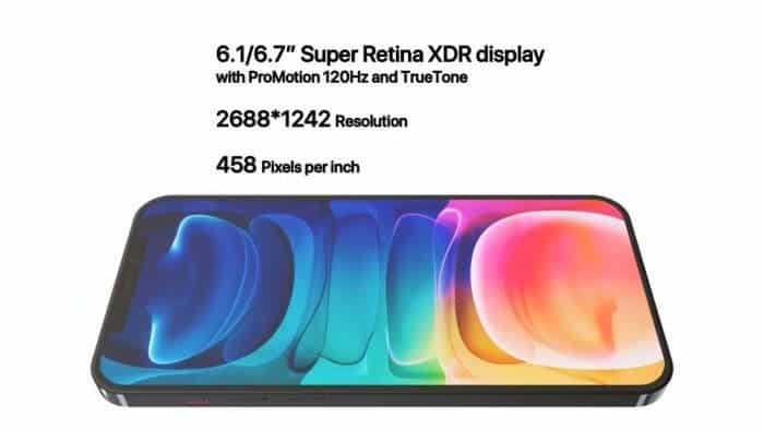 iPhone 13 Pro render