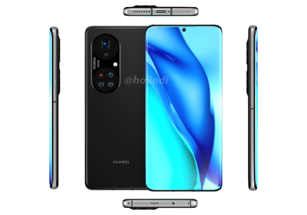 Huawei P50 Pro+ render
