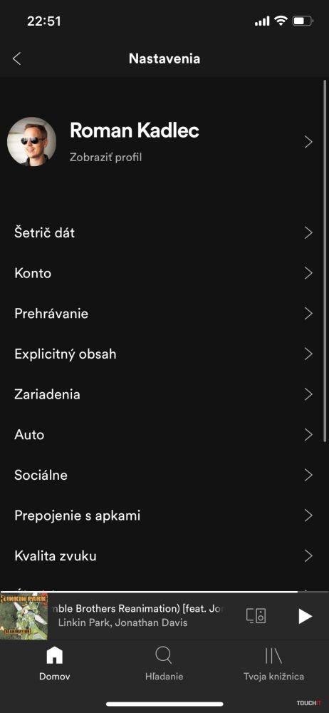Spotify v slovenčine