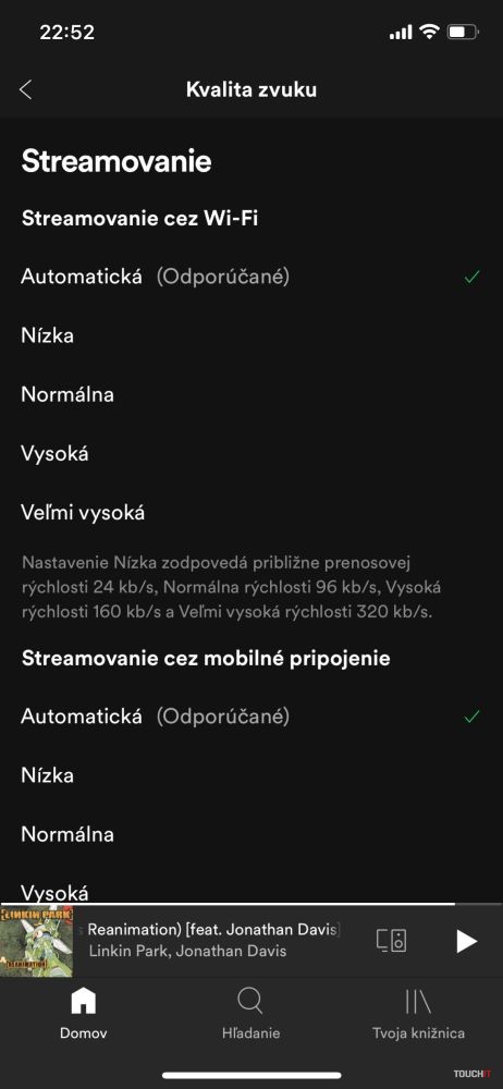 Spotify v slovenčine