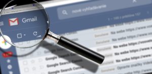Lupa v aplikácii Gmail