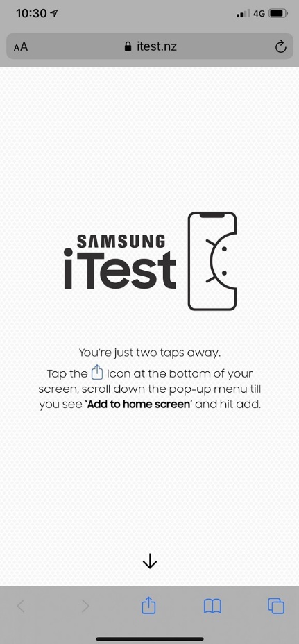 Samsung iTest