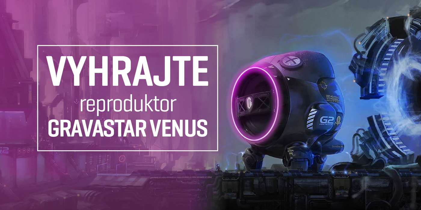 Vyhrajte bezdrôtový reproduktor reproduktor GRAVASTAR VENUS
