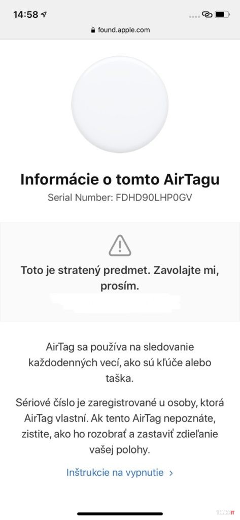 Apple AirTag