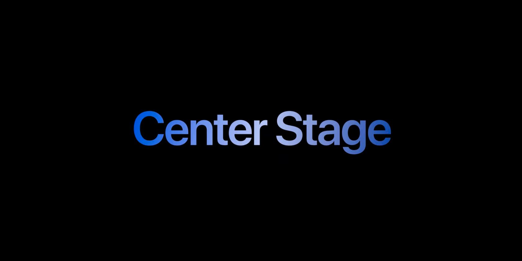 iPad Pro Center Stage