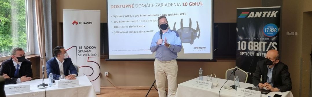 Antik 10 Gbps pevný internet