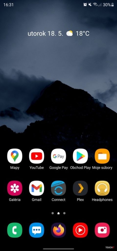 Samsung One UI prehliadač