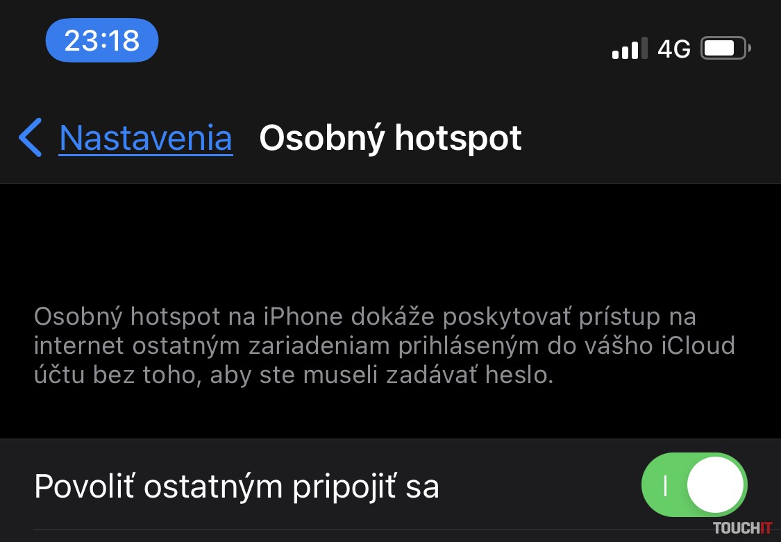 Hotspot v iOS 15 bude vďaka WPA3 protokolu podstatne bezpečnejší