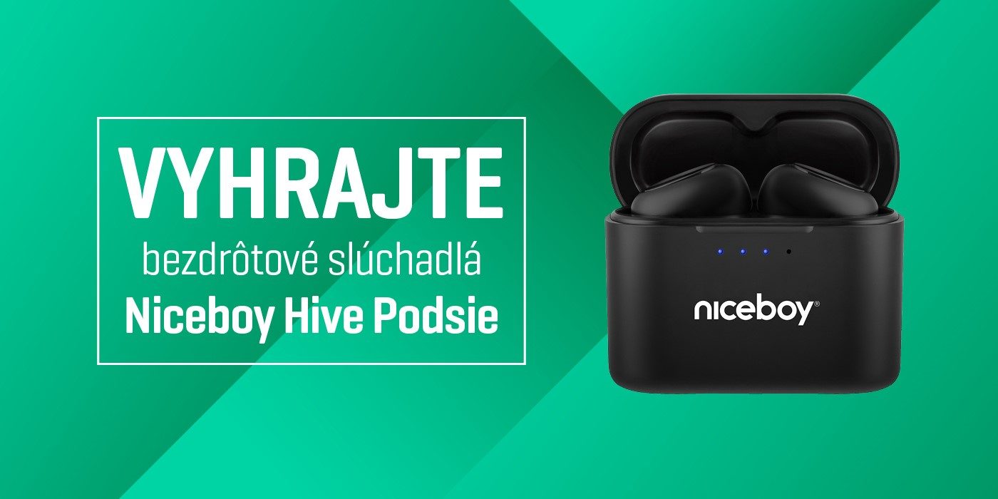 Vyhrajte bezdrôtové slúchadlá Niceboy HIVE Podsie