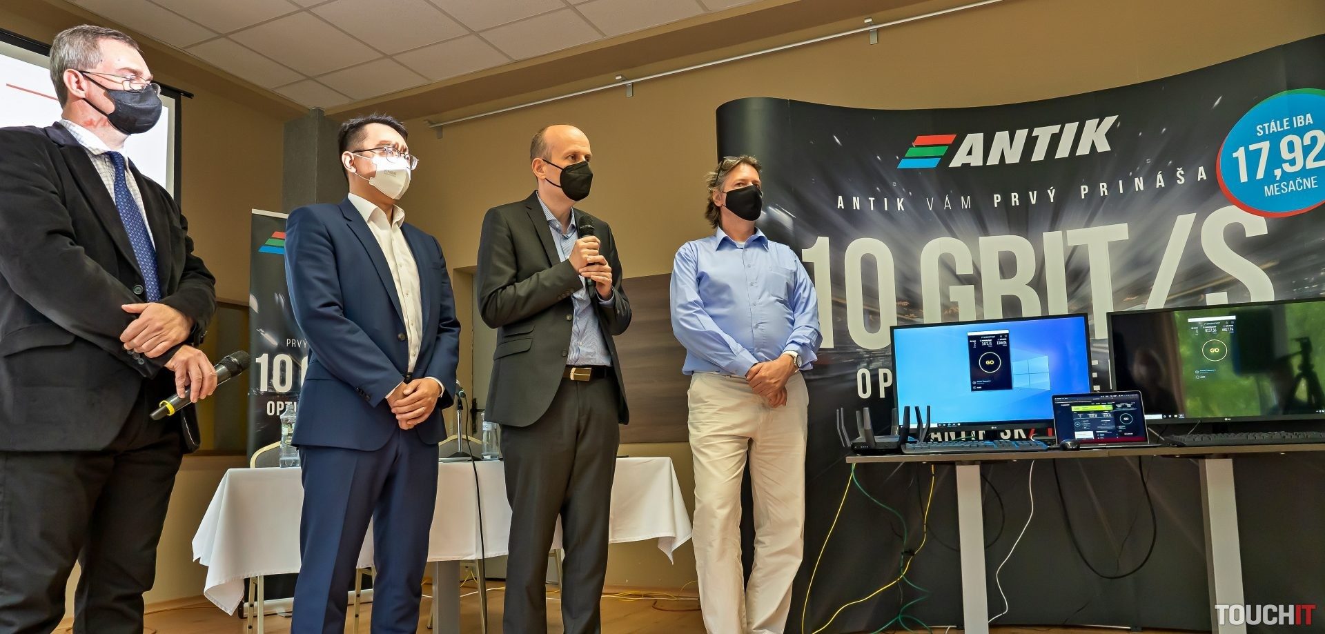 10G internet na Slovensku štartuje v komerčnej prevádzke