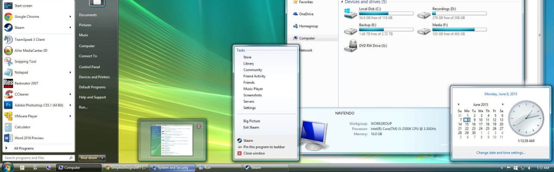 Imitácia skleneného rozhrania sa však príliš neujala