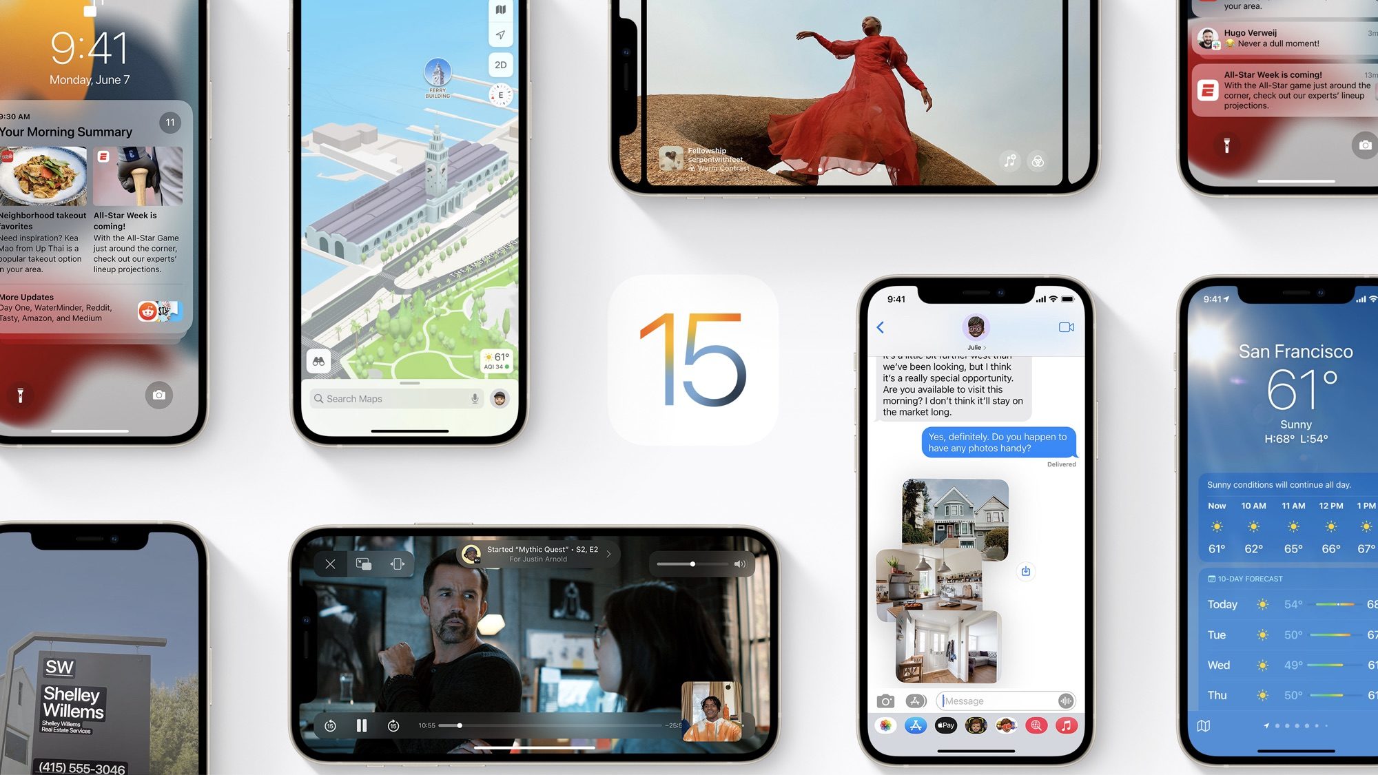 Oficiálne: iOS 15, iPadOS 15 a watchOS 8 budú k dispozícii už budúci týždeň | TOUCHIT