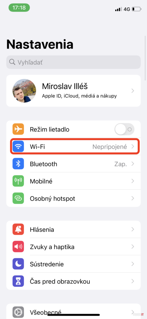 iOS Wi-Fi