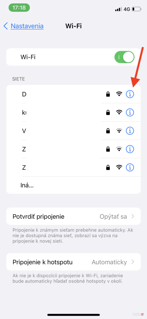 iOS Wi-Fi