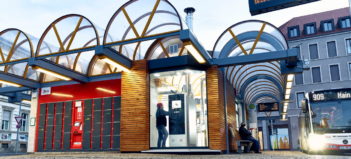 Mikroelektráreň s palivovým článkom zásobuje autobusovú stanicu v meste Bamberg