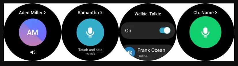 samsung walkietalkie aplikácia