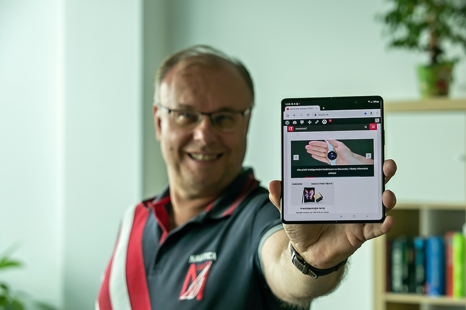 Vyskúšali sme skladací Galaxy Z Fold3 5G. Toto sú jeho najlepšie novinky (VIDEO TOUCHIT)