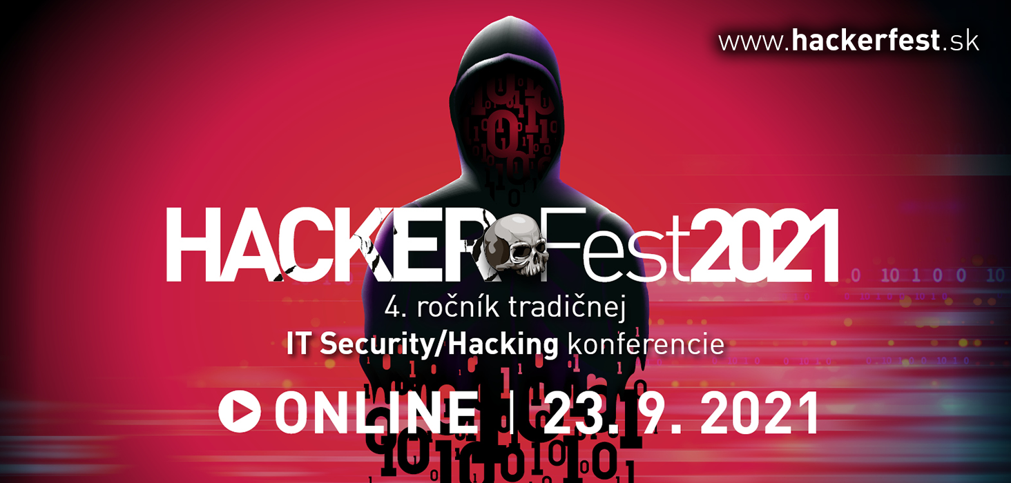 HackerFest 2021 ONLINE – zraniteľnosť webových aplikácií a chyby pri správe cloudu