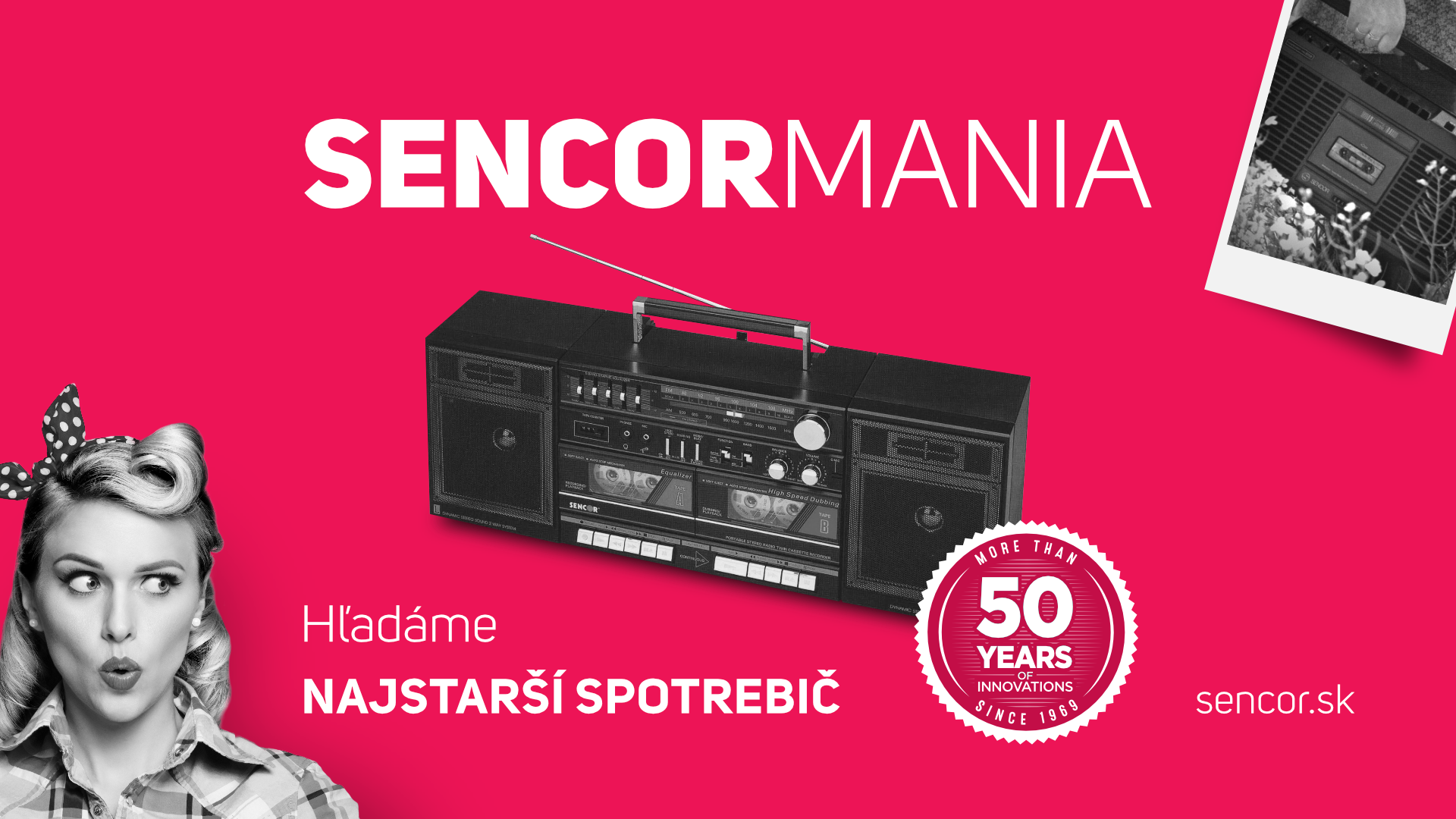 Slováci hľadajú najstarší spotrebič SENCOR, zapojte sa aj vy do SENCORMÁNIE!