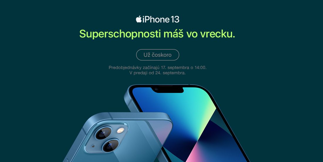 iPhone 13: Ceny a dostupnosť na Slovensku (DOPLNENÉ)