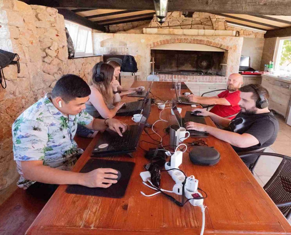 Plážový office po slovensky