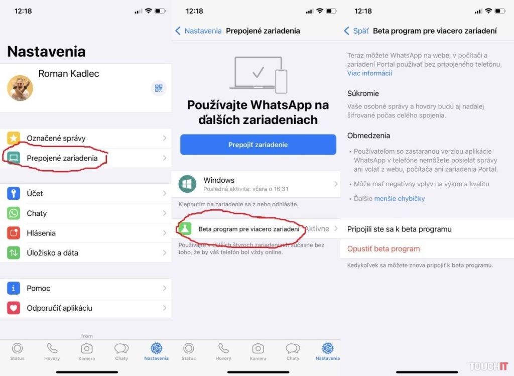 WhatsApp pre iOS dostal podporu viacerých zariadení