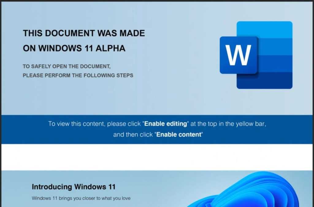 Windows 11 Alpha