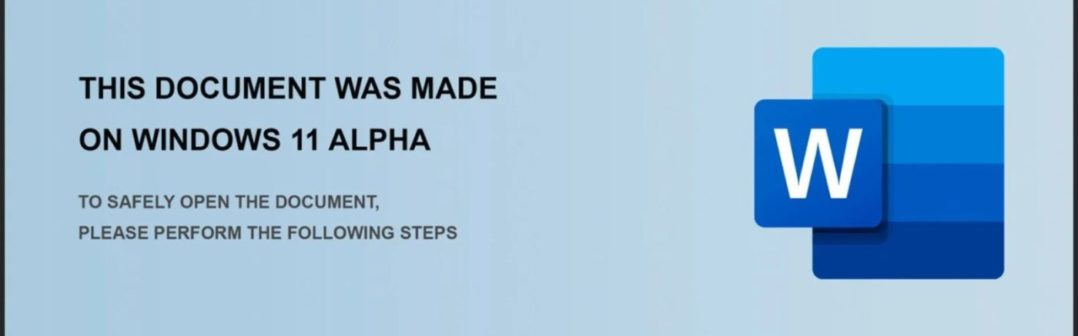 Windows 11 Alpha