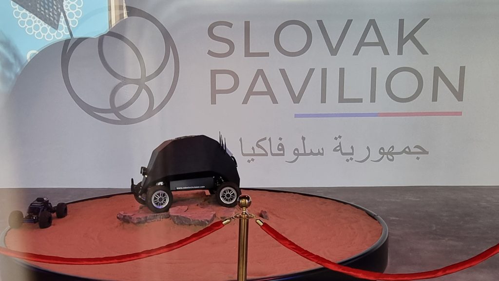 Vesmírne vozidlo v Slovenskom pavilóne