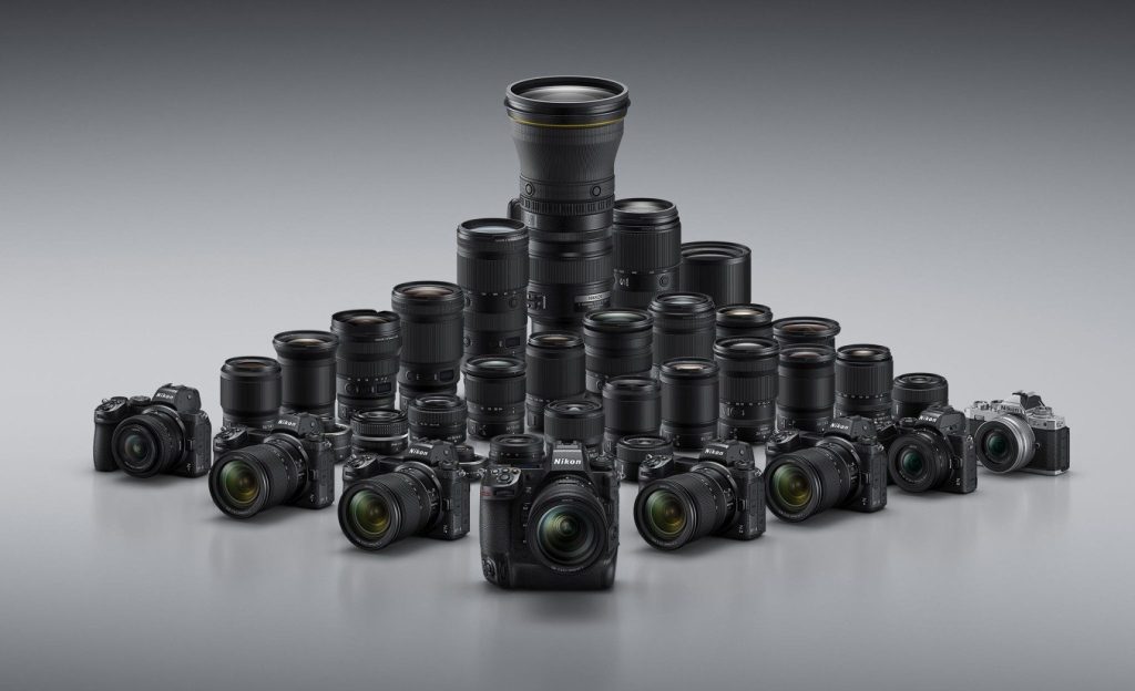 Nikon Z 9 s objektívmi