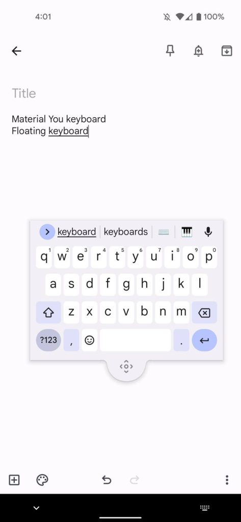 Google klávesnica Gboard