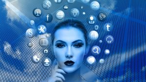 facebook woman social