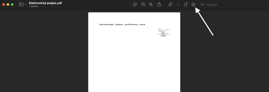 Elektronický podpis