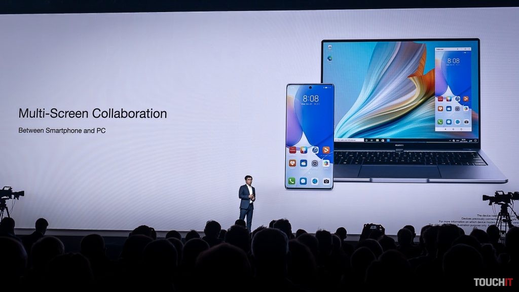 Zrkadlenie telefónu Huawei nova 9 v prostredí notebooku od Huawei