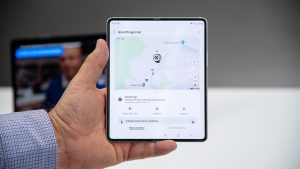 Aplikácia SmartThing Find a určenie polohy na mape.