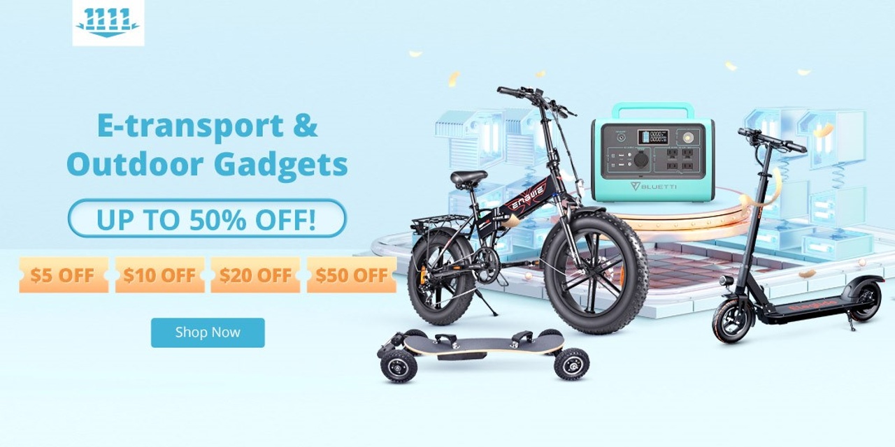 Geekbuying: TOP 5 elektrických kolobežiek a bicyklov v akcii