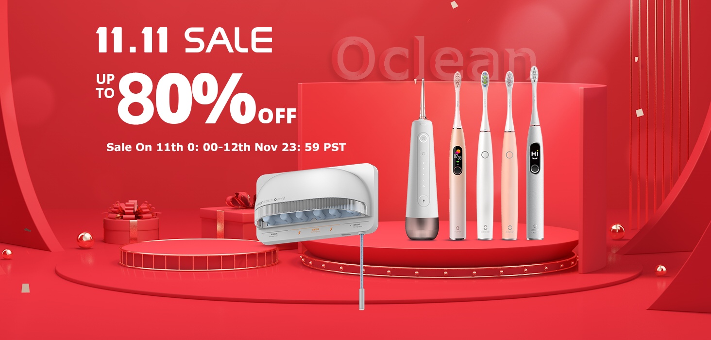 Špeciálne zľavy na sonické kefky Oclean