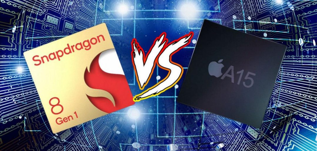 Snapdragon 8 Gen 1 vs. Apple A15 Bionic
