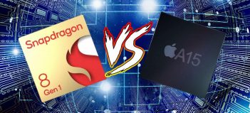 Snapdragon 8 Gen 1 vs. Apple A15 Bionic