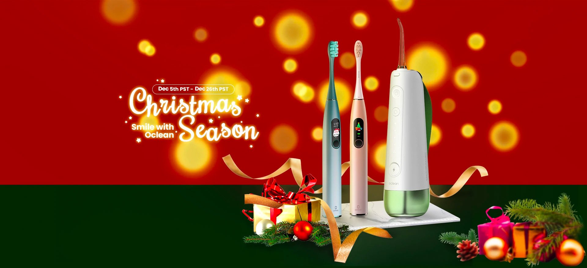 Tipy na vianočné darčeky Oclean