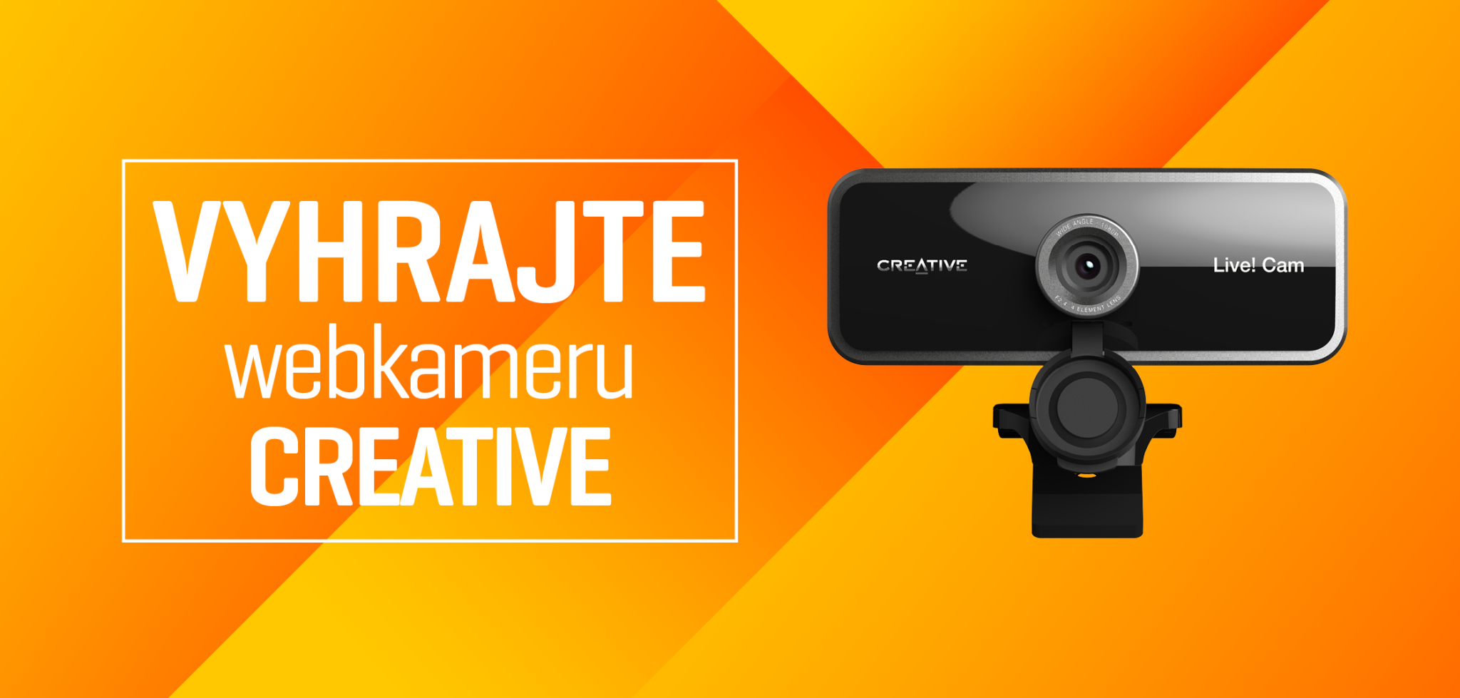Vyhrajte webovú kameru Creative