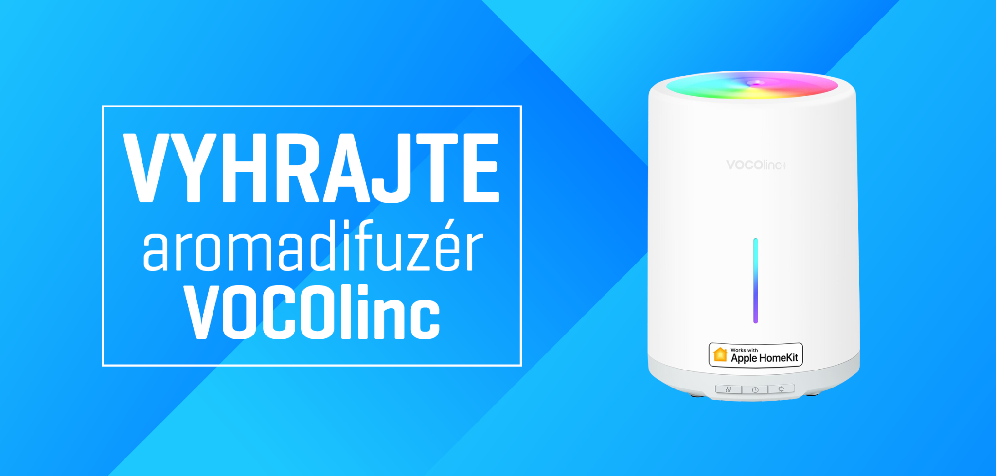 Vyhrajte aromadifuzér VOCOlinc