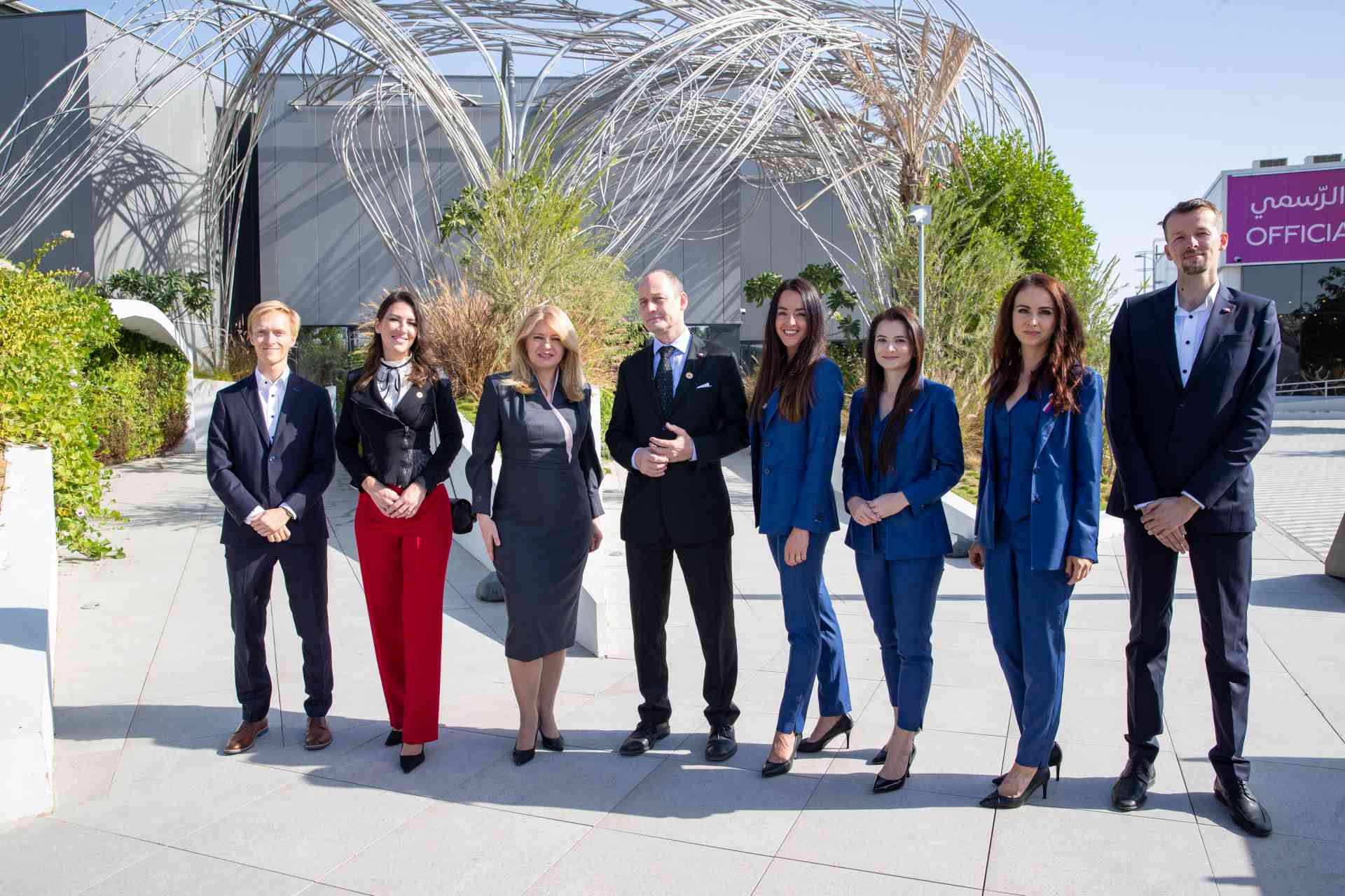 Expo 2020 Dubaj zaujalo prezidentku témami udržateľnosti