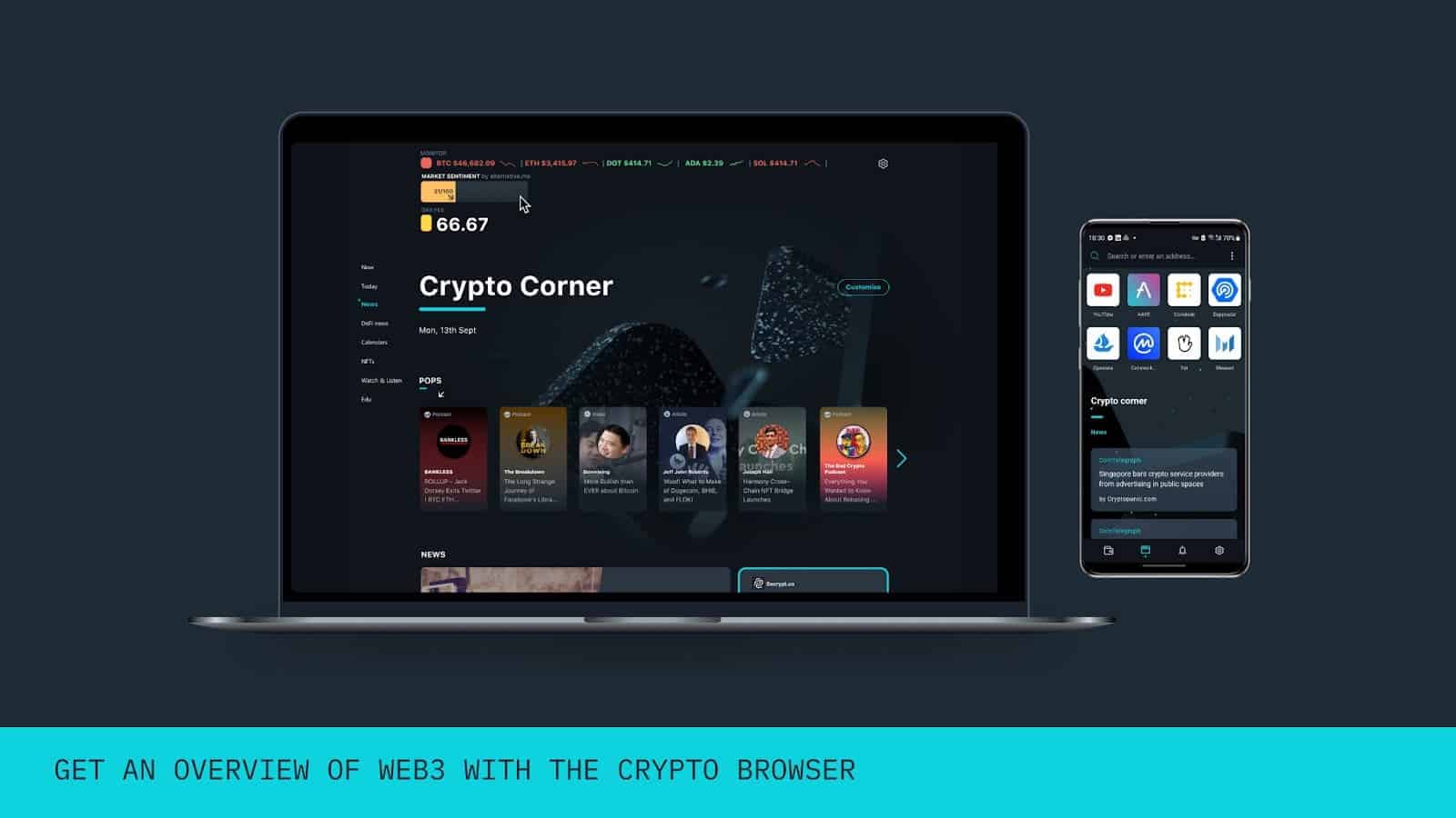 Crypto Browser: Pravý prehliadač pre kryptomeny?