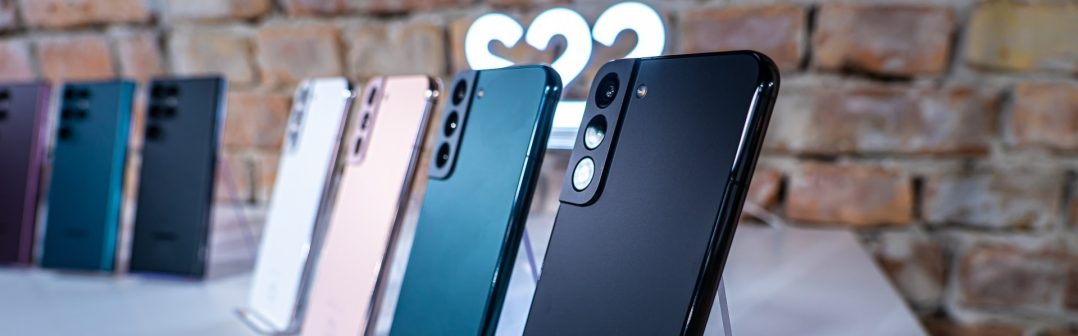 Zadné fotoaparáty na Galaxy S22+