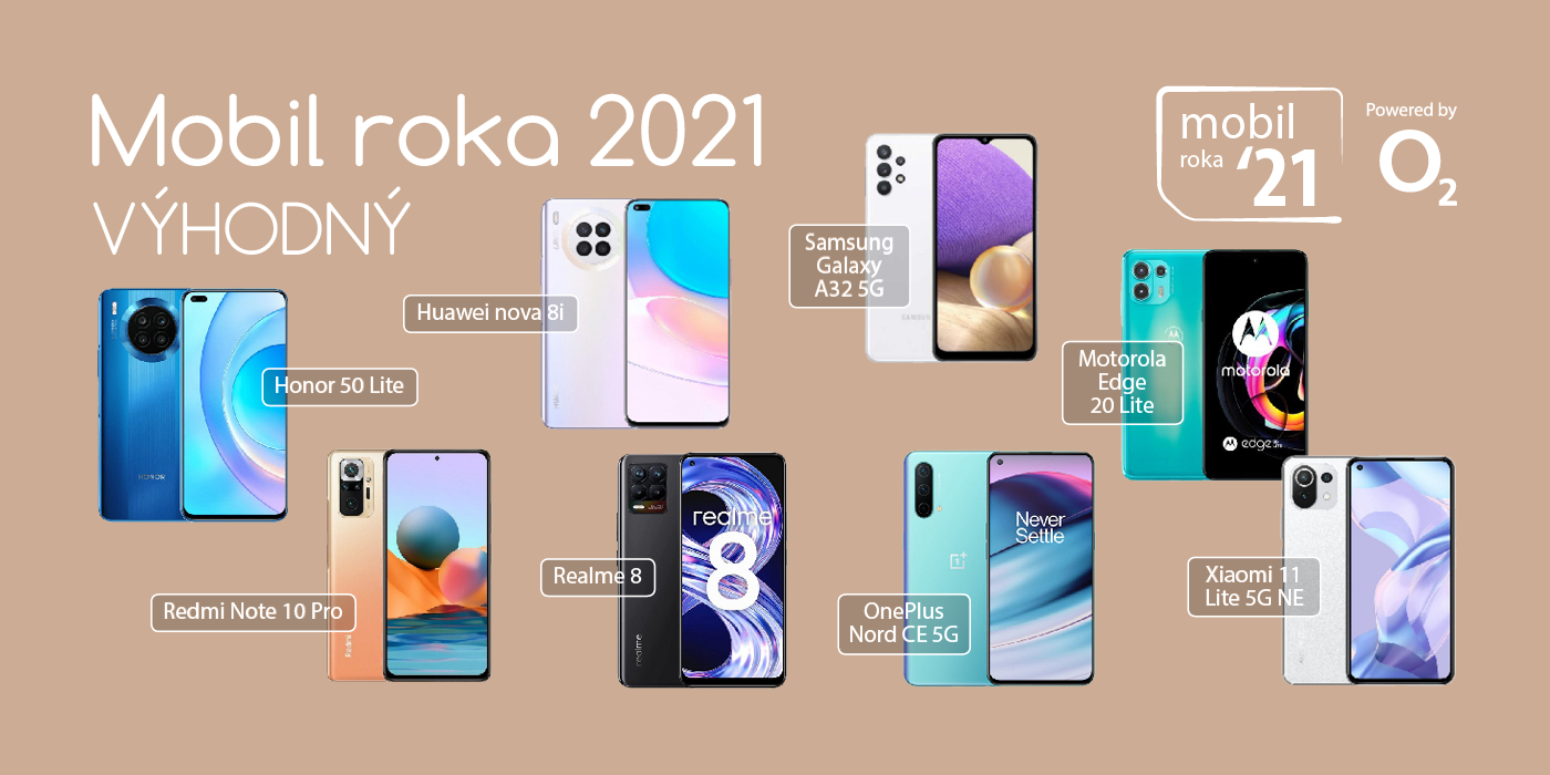 Hľadáme výhodný mobil roka 2021