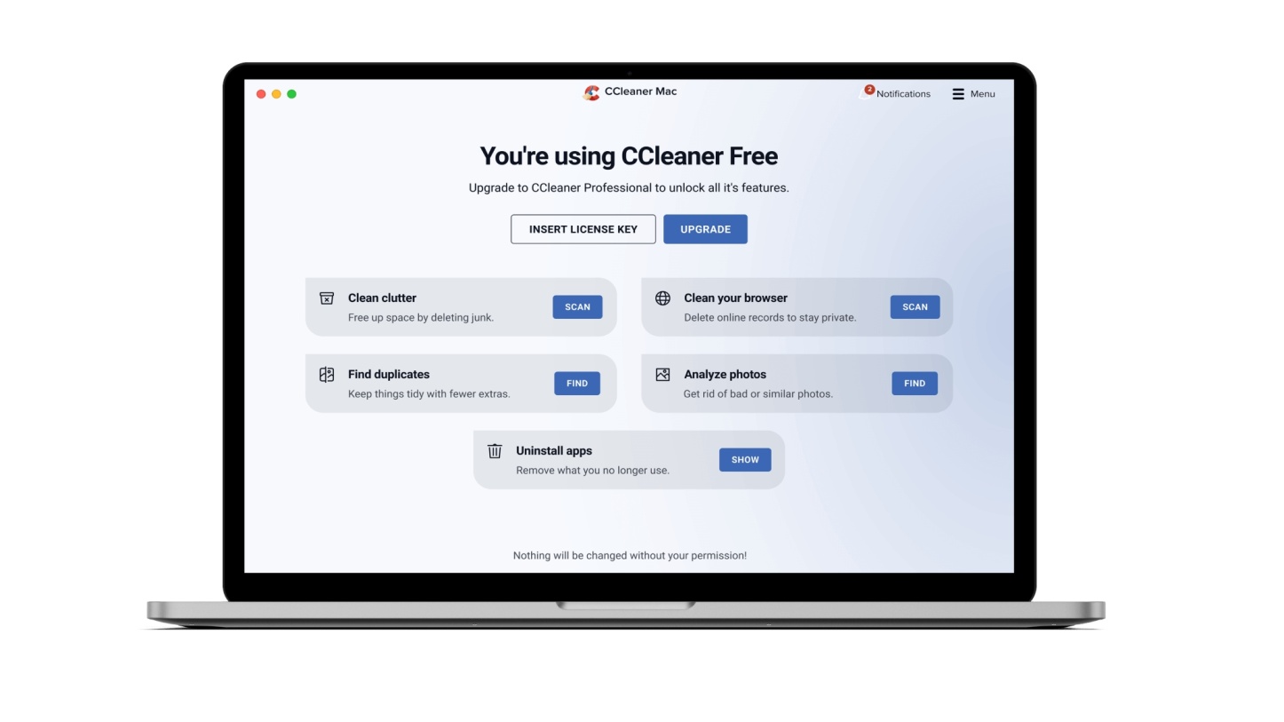 CCleaner for Mac Professional zvyšuje účinnosť pri čistení systému