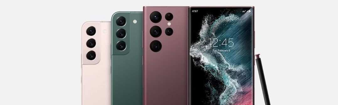 Samsung Galaxy S22, S22+ a S22 Ultra