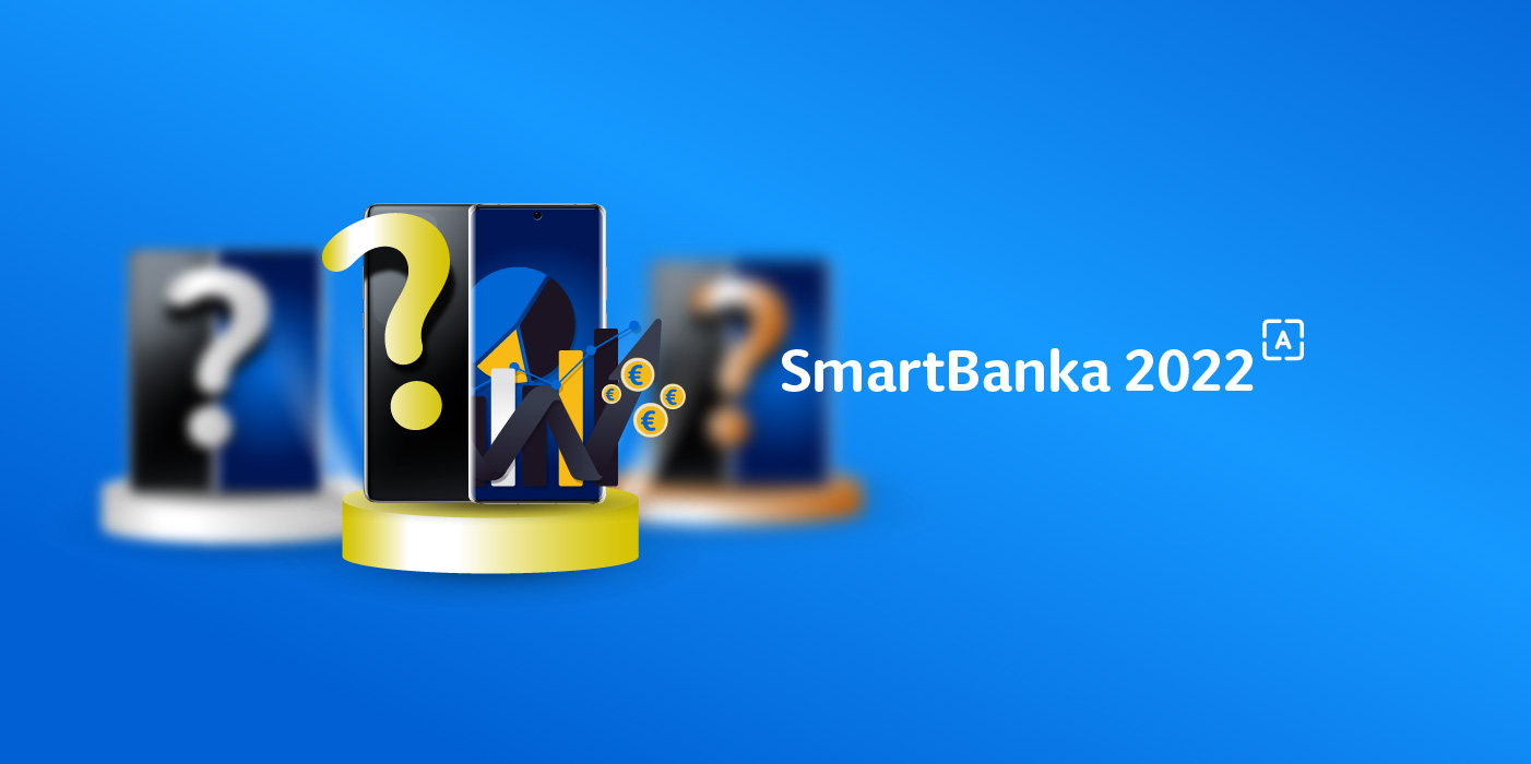 Smart Banka 2022: Hlasujte za najlepšiu bankovú aplikáciu a vyhrajte!